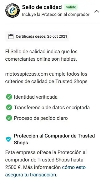 compra online garantizada