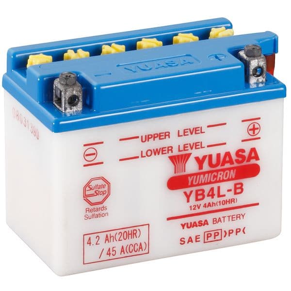 Batería YB4L-B (con ácido) - Yuasa