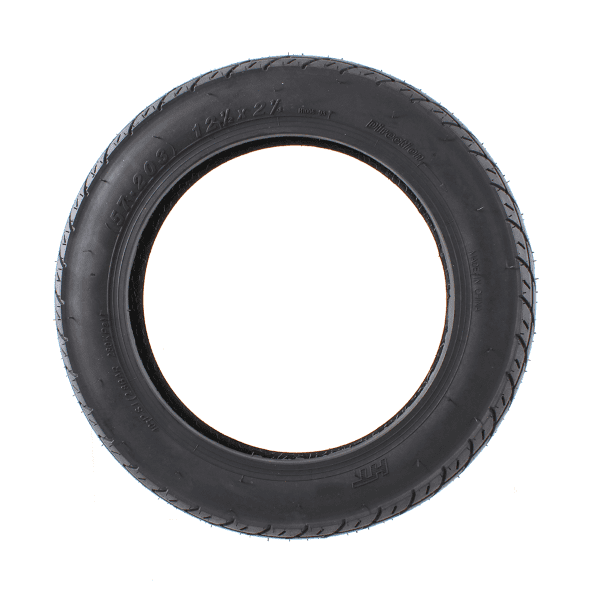 Neumático Cubierta Patinete Eléctrico - 12 1/2 X 2 ¼ / Negro, Cámara De Aire