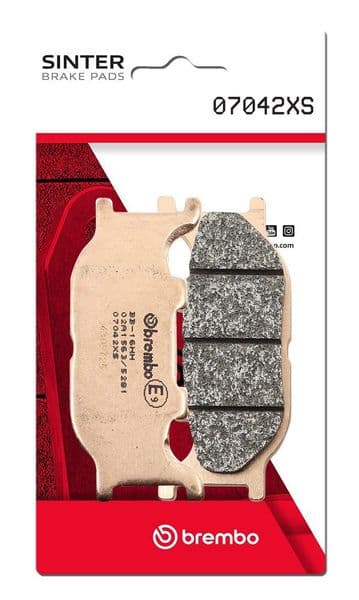 Pastillas de freno sinterizadas Brembo 07042XS