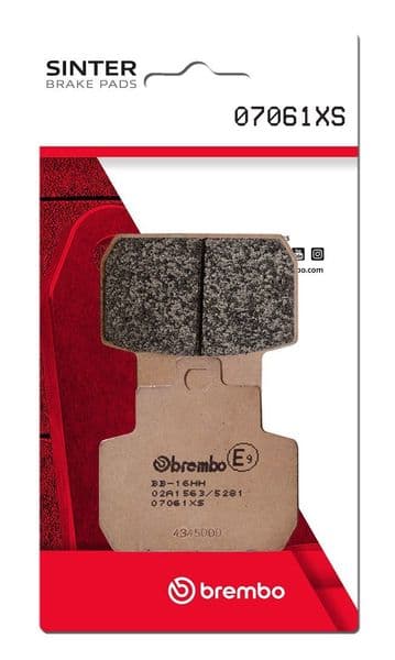 Pastillas de freno sinterizadas Brembo 07061XS