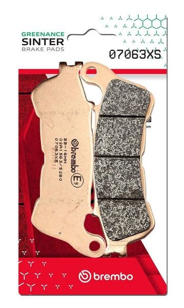 Pastillas de freno sinterizadas Brembo 07063XS
