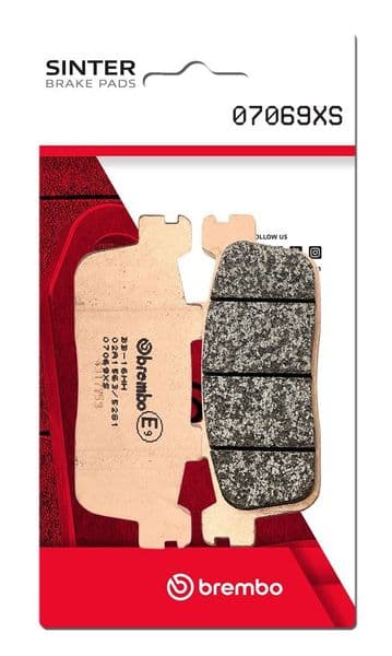 Pastillas de freno sinterizadas Brembo 07069XS
