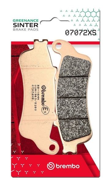 Pastillas de freno sinterizadas Brembo 07072XS