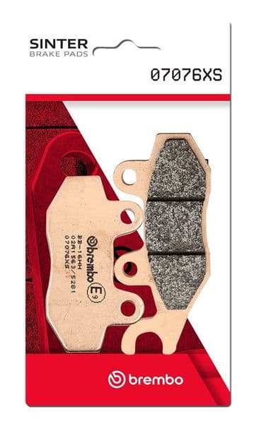 Pastillas de freno sinterizadas Brembo 07076XS