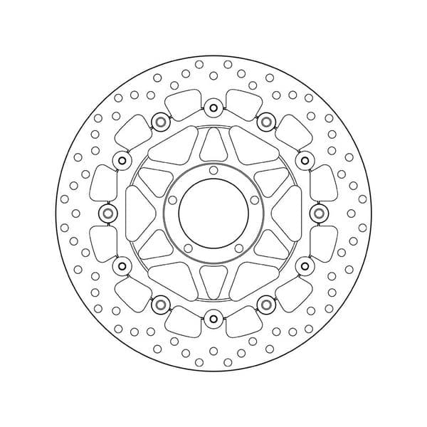 Disco de freno BREMBO Serie Oro flotante - 78B40890