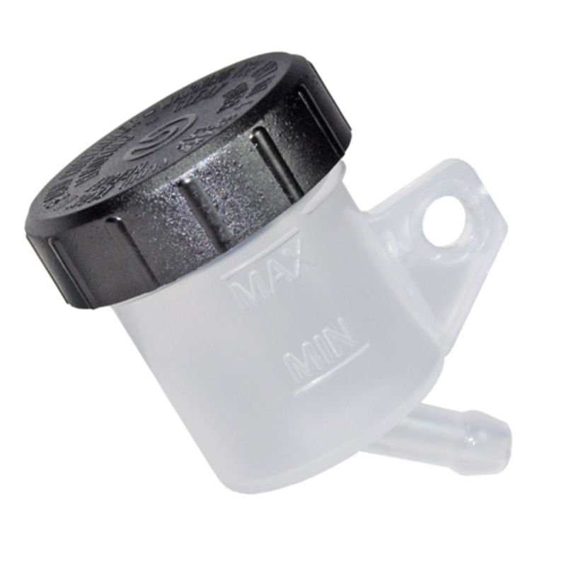 Depósito para bomba BREMBO salida 45° con soporte vertical 15cc - 10.4446.50