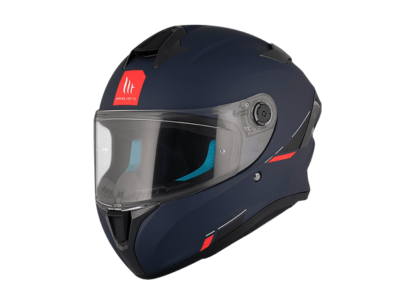 Casco Mt Integral Targo S Solid A7 Azul Mate