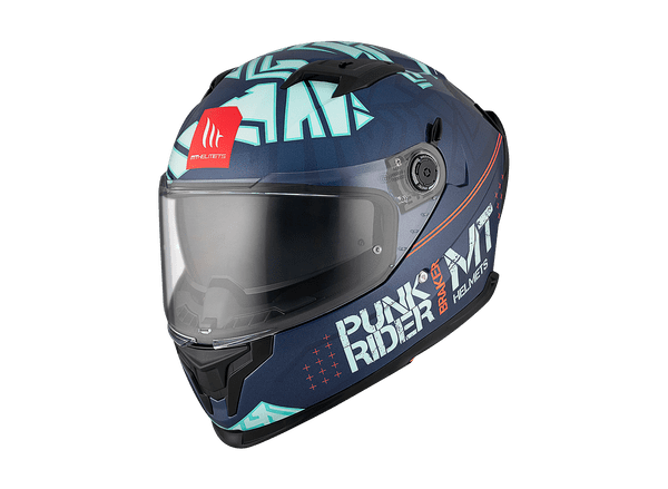 Casco Mt Integral Braker Sv Punk Rider C7 Brillo