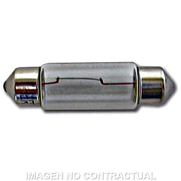 Lámpara 12V 10W de tablero Plafonier 10,5x38