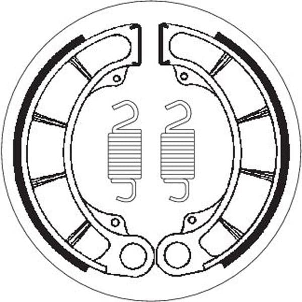 Mordazas de freno traseras Honda VT 600 C Shadow