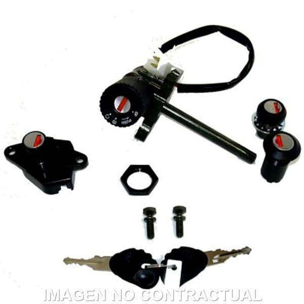 Clausor, contacto, sillín y guantera Aprilia Arrecife 125