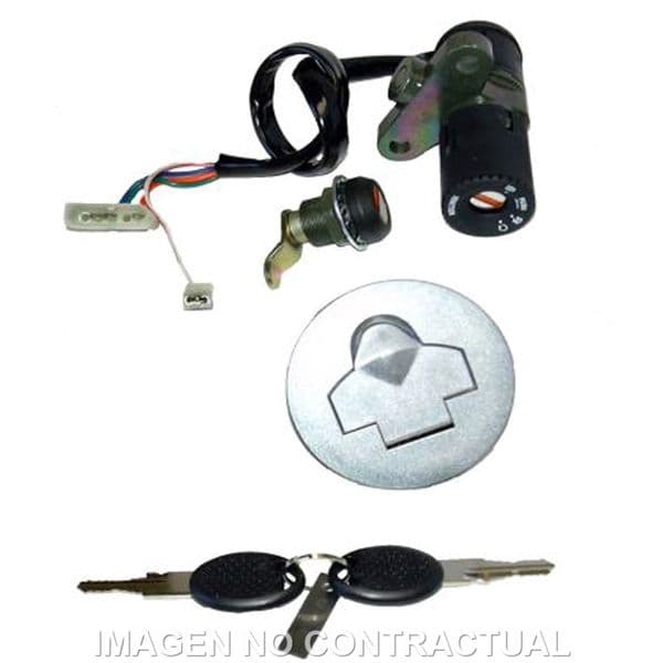 Clausor, contacto, sillín y depósito Peugeot 50 XP6