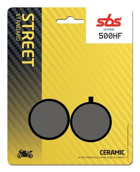 Pastillas de freno SBS compuesto cerámico Yamaha RD 125 DX (75/77)