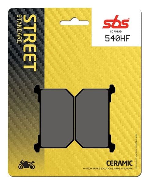 Pastillas de freno SBS compuesto cerámico Kawasaki Z 750, 1000