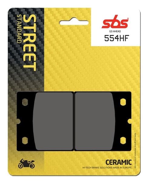 Pastillas de freno SBS compuesto cerámico BMW R100 GS, Motoguzzi