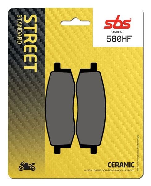 Pastillas de freno SBS compuesto cerámico Yamaha YZ 125, 250