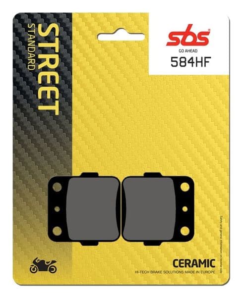 Pastillas de freno SBS compuesto cerámico Honda CR 80