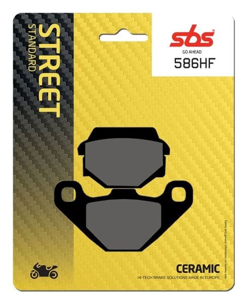 Pastillas de freno SBS compuesto cerámico Kawasaki GPZ 500