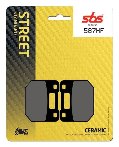 Pastillas de freno SBS compuesto cerámico Suzuki RG 125 Gamma