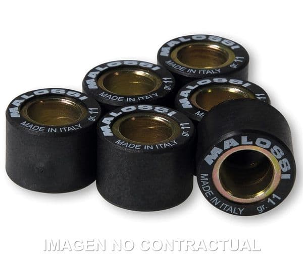 Rodillos variador Malossi 19x13,7 mm 10 gr.