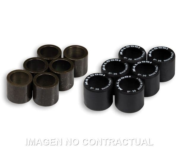 Rodillos variador Malossi 25 x 22,2 22 gr.