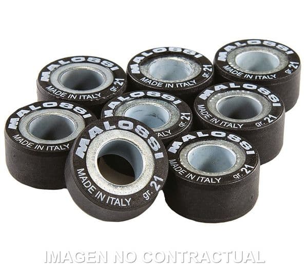 Rodillos variador Malossi 26x12,8 21 gr.