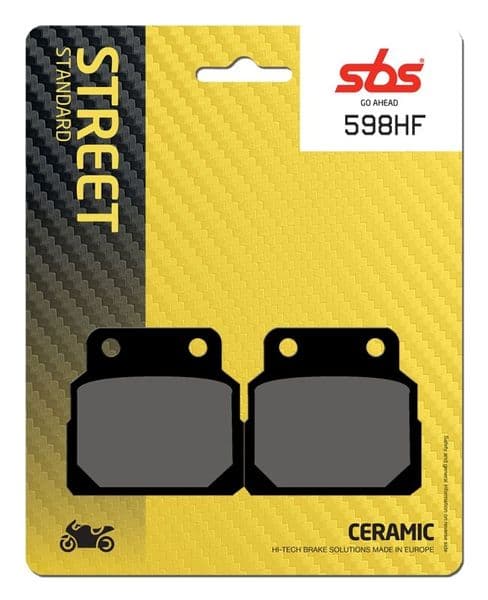 Pastillas de freno SBS compuesto cerámico HondaCB 450 N
