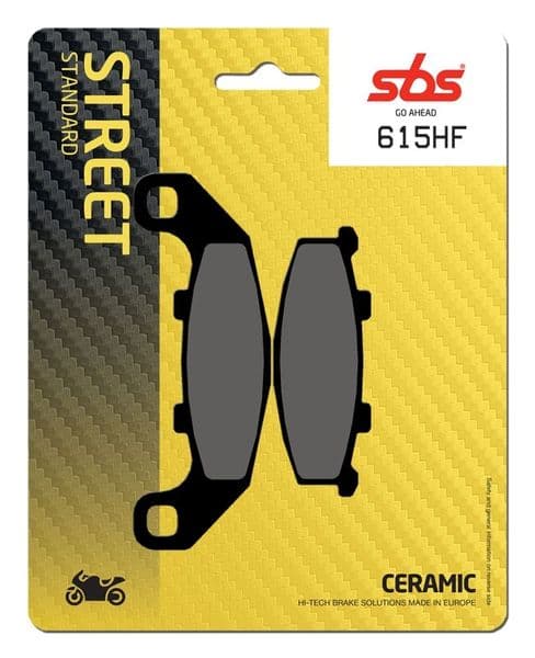 Pastillas de freno SBS compuesto cerámico Kawasaki KL 650 Tengai