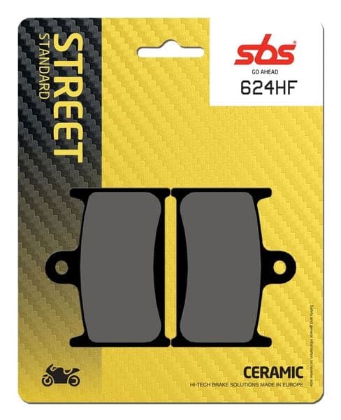 Pastillas de freno SBS compuesto cerámico Suzuki GSXR 750, 1100 F