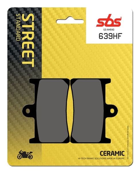 Pastillas de freno SBS compuesto cerámico Yamaha FZR 250 R