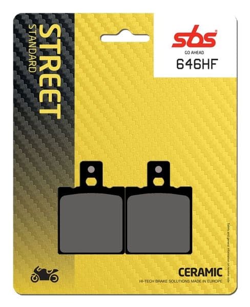 Pastillas de freno SBS compuesto cerámico Honda CRM 125 R
