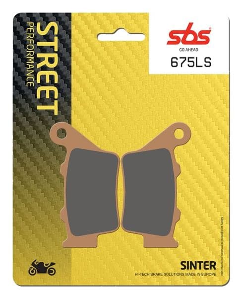 Pastillas de freno trasera Sinterizada F650