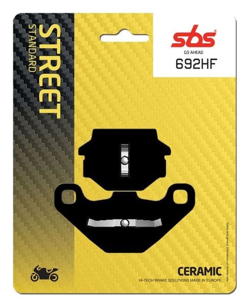 Pastillas de freno SBS compuesto cerámico Fantic Ktm