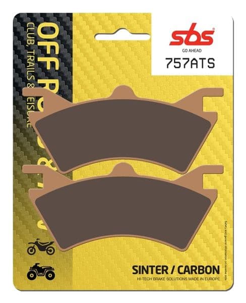 Pastillas de freno trasera Quad Polaris