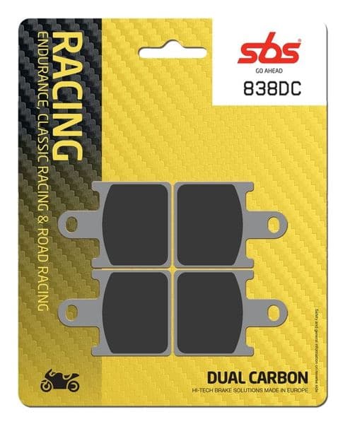 Pastillas de freno Delantera Dual Carbon Zx6-R