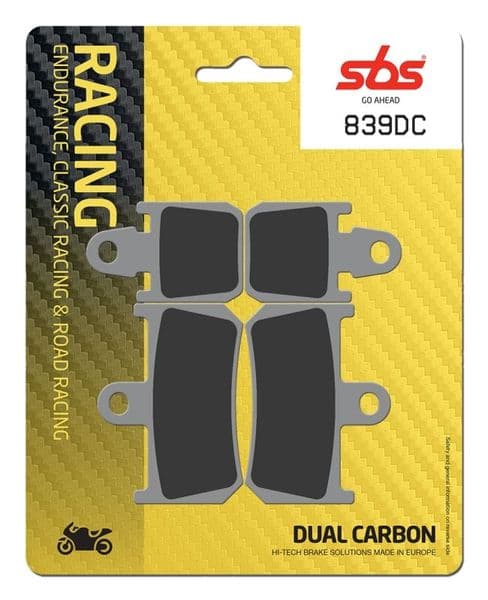 Pastillas de freno Dual Carbon Yamaha R-1