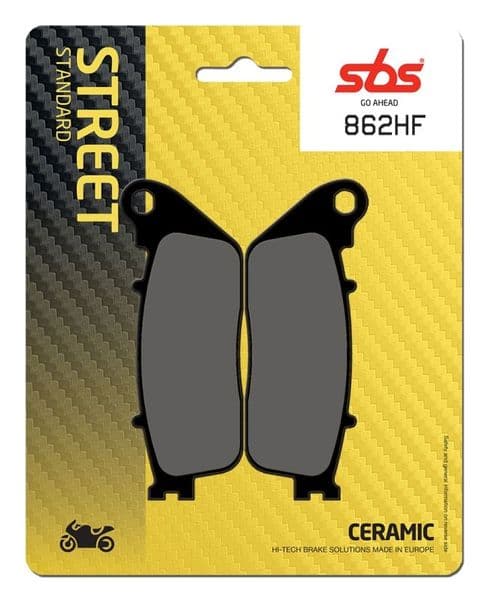 Pastillas de freno SBS compuesto cerámico Honda VFR 800 F