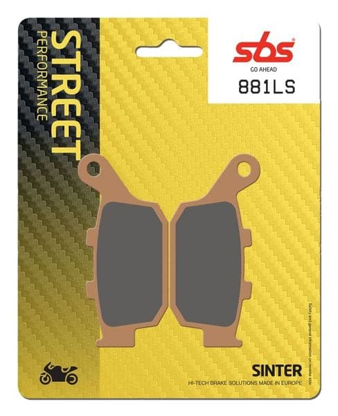 Pastillas de freno traseras Honda - Suzuki SFV 650 Gladius