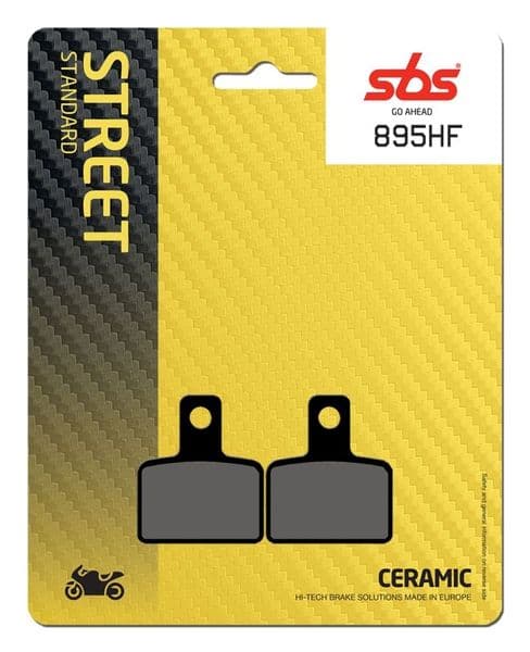 Pastillas de freno SBS compuesto cerámico Beta EVO 125