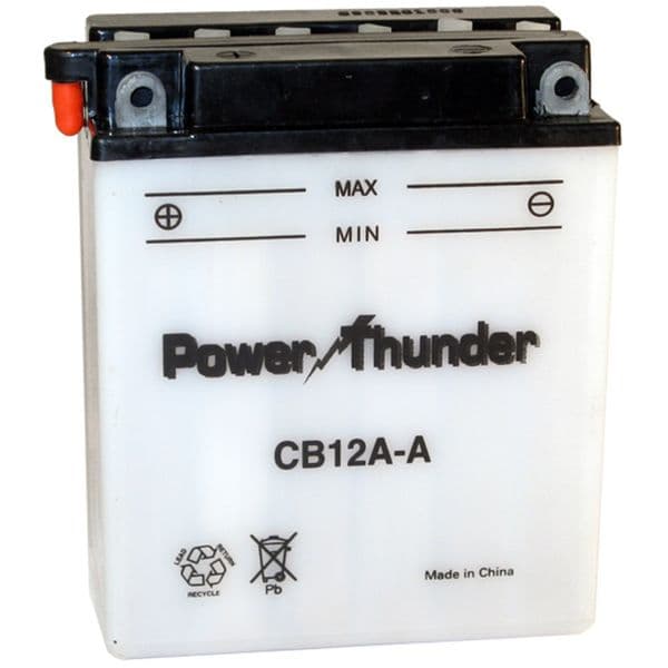 Batería YB12-A (con ácido) - Power Thunder