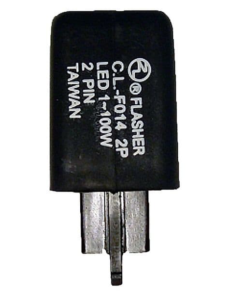 Relé de Intermitencia Electrónico 12V / 1-100W / 2 Terminales