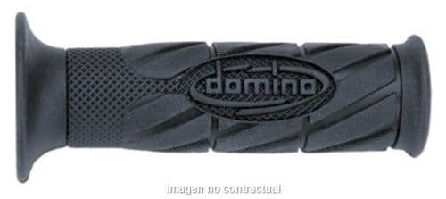 Puños Domino Scooter con Logo Negros