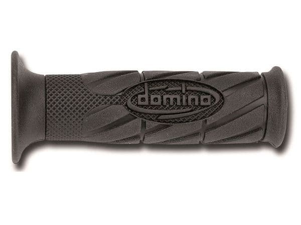 Puños Domino Scooter con Logo Negros abiertos