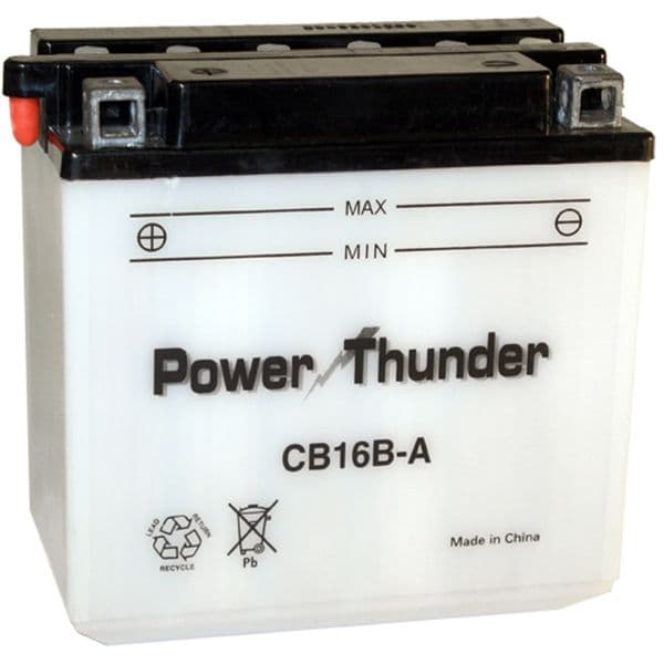 Batería YB16B-A (con ácido) - Power Thunder