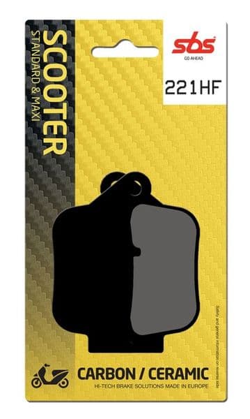 Pastillas de freno SBS P221-HF