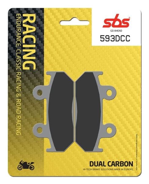 Pastillas de freno SBS P593-DCC