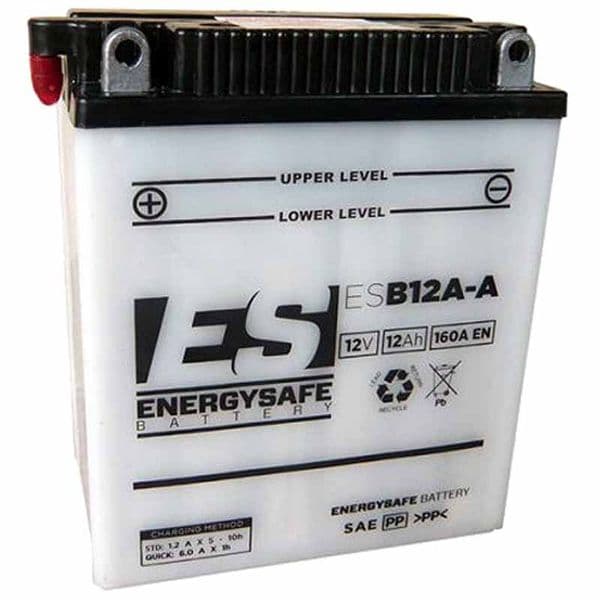 Batería YB12A-A 12V, 12AH - Energy Safe