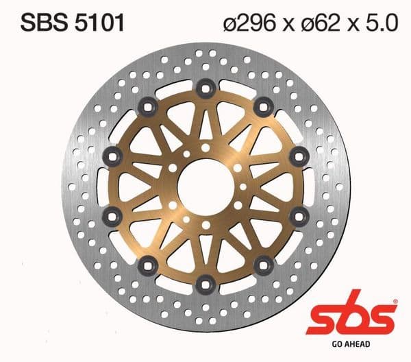 Disco de freno SBS 5101