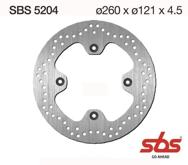Disco de freno SBS 5204